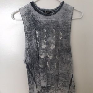 Brandy Melville moon muscle tee